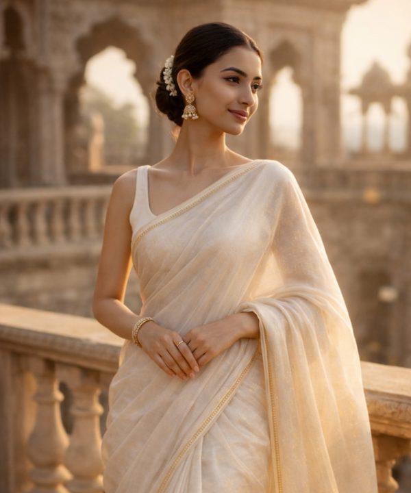 Rooie Silk Jari Border